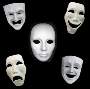 The masks we wear hide who we are Variety of Theatrical Masks