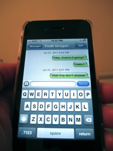 Biggest Pet Peeve with Textin: The Ignored Text Text being ignored on iPhone4